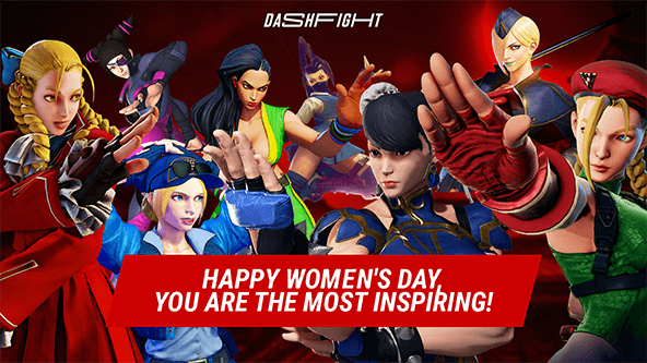 Happy Women's Day, beauties of Street Fighter